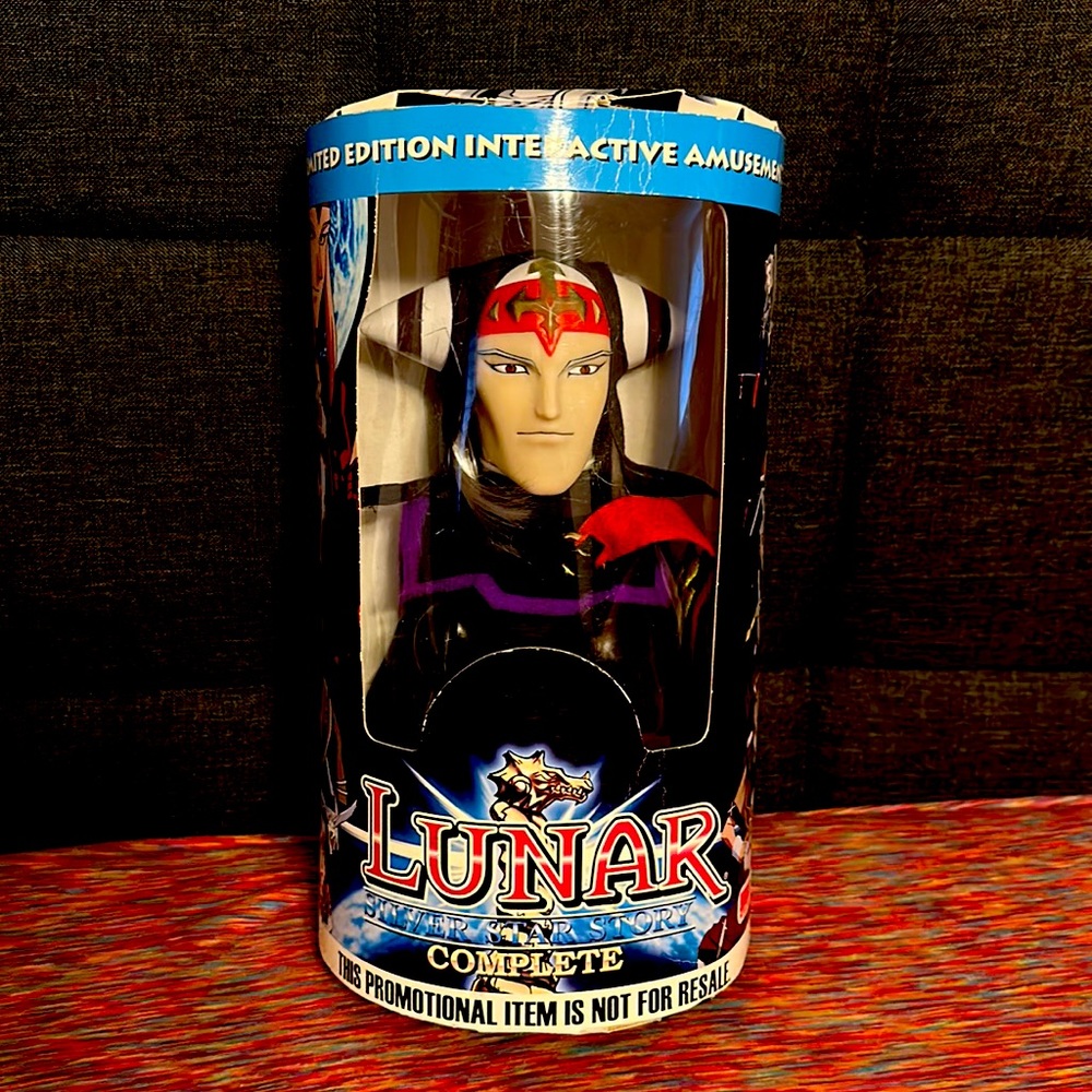 Lunar Silver Star Story Complete Limited Promo Ghaleon Interactive Boxing Puppet